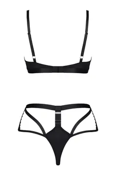 schwarzes Set LXSarita001 - XXL