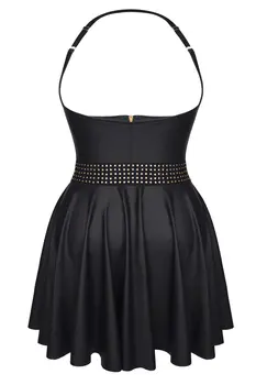 schwarzes Minikleid CBAva001 - 2XL