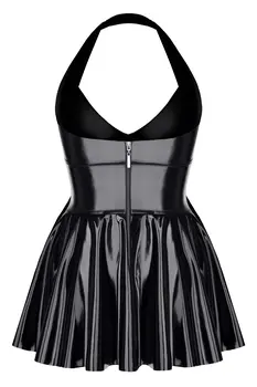 schwarzes Lack Miniklied TDSvenja001 - 5XL