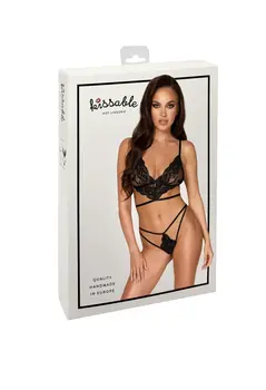 KISS240 zweiteiliges Set aus Spitze - L/XL