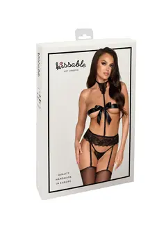 KISS244 4-teiliges Set aus Spitze - L/XL