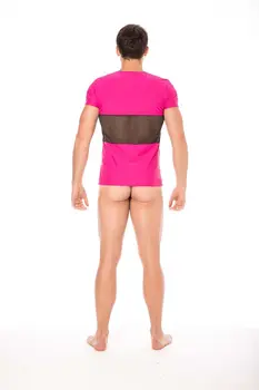 Herren T-Shirt 2004-81 magenta - XL
