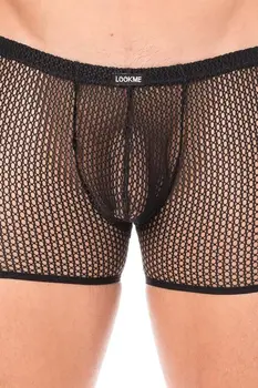 schwarze Netz Boxer Short 2007-67 - S