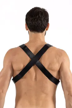 schwarzer Schulter-Harness LM275017BLK