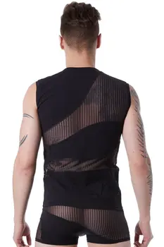 schwarzes T-Shirt Shade 803-77 - XL
