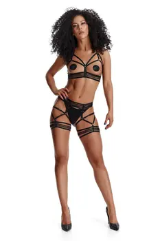 schwarzes Set LXMarita001 - XXL