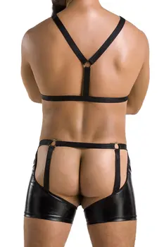 2-teilgies Herren Set 047 schwarz - 2XL/3XL