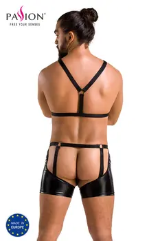 2-teilgies Herren Set 047 schwarz - 2XL/3XL