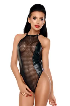 schwarzer Body MS-B0157 - XXL/XXXL