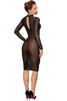 Klassisches Kleid F182 - 3XL