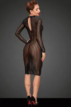 Klassisches Kleid F182 - 3XL