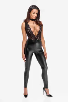 F298 Deep-V-Catsuit - 3XL