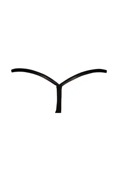 schwarzer String F119S XL von Noir Handmade