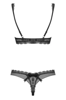 856-SET-1 2-teilges Set schwarz - L/XL