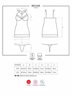 857-CHE-1 Chemise schwarz - L/XL