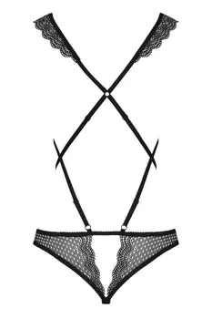 857-TED-1 ouvert Body schwarz - L/XL