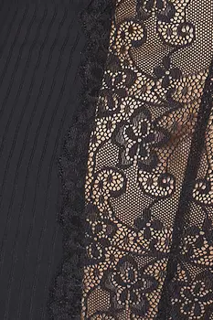 schwarzes Chemise Zoja 6XL/7XL von Passion