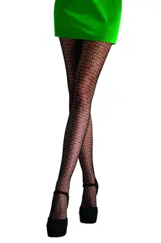 Netz-Strumpfhose TI045 schwarz - 3/4