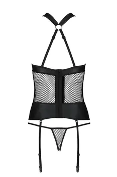 schwarzes Corset PA596153 - 2XL/3XL