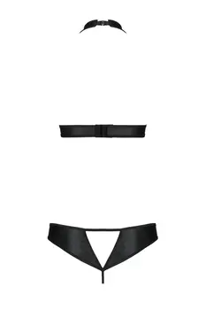 schwarzer Kunstleder Set PA596231 - 2XL/3XL