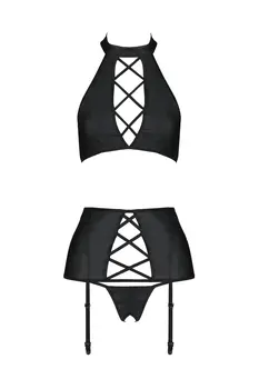 schwarzes ouvert Set PA596252 - 2XL/3XL