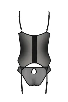 schwarzes Corset PA596615 - 2XL/3XL