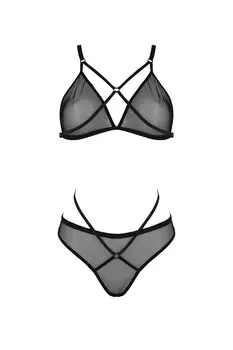 schwarzes 2-teilges Set PA596648 - 2XL/3XL