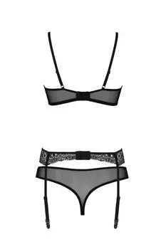 schwarzes 3-teilges Set PA596663 - 2XL/3XL