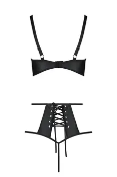 schwarzes 2tlg. Set PA596871 - 2XL/3XL