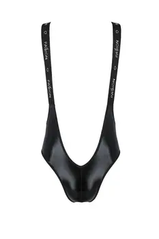 schwarzer Body ouvert 027 - 2XL/3XL