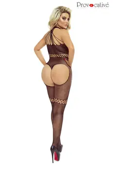 schwarzes Casuit ouvert PR1535 - XL/3XL