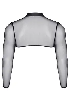 Crop Top REGaspar001 schwarz - 2XL