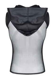 Kapuzen-Shirt TSH005 schwarz - XXL