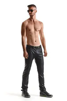 lange Herren Hose RMVittorio001 schwarz - 5XL