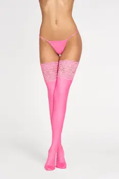 pinke Strümpfe Loreto - 2XL/3XL