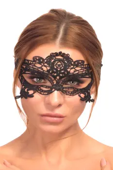 schwarze Augenmaske A7784