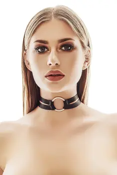 schwarzes Halsband AA052301 - OS