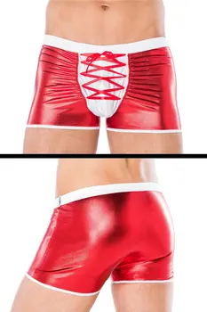 rot/weiße Boxershorts MC/9091 4XL/5XL
