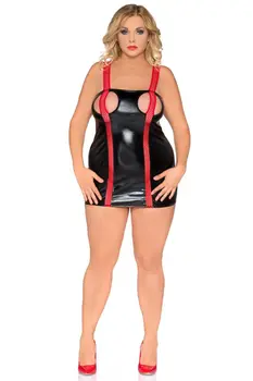 schwarzes Chemise SB/1016 54/56 Sexy Base