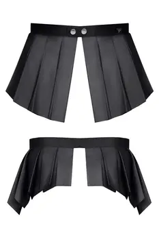 kurzer Rock BOJulian001 schwarz - 2XL