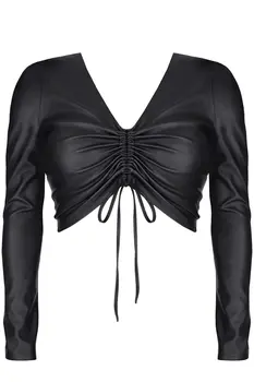 schwarzes Damen-Top BRAdriana001 - XXL