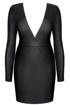 schwarzes Minikleid BRGianna001 - XXL