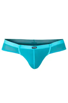 türkiser Hybrid Cheeky Brief Netz C4MSPX22 GLOW - XL