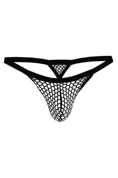 schwarzer Netz String RAV123 - XL