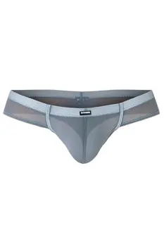 grauer Hybrid Cheeky Brief Netz C4MSPX22 - XL