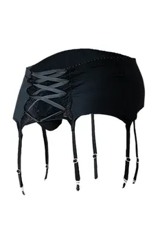 schwarzer Herren Strumphaltergürtel C4MRAV108 - XL