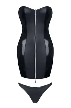 schwarzes Minikleid Greta - XL