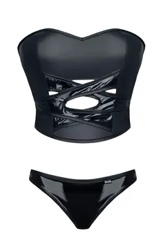 schwarzes Set DE453 - XXL von Demoniq