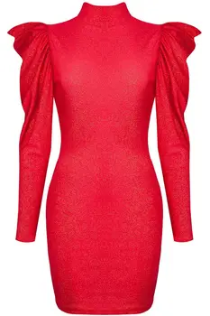 rotes Minikleid CADR006 - L