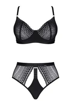 schwarzes Set LXSarita001 - XXL